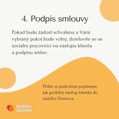 Jak podat žádost do Domova seniorů Vysočany? 