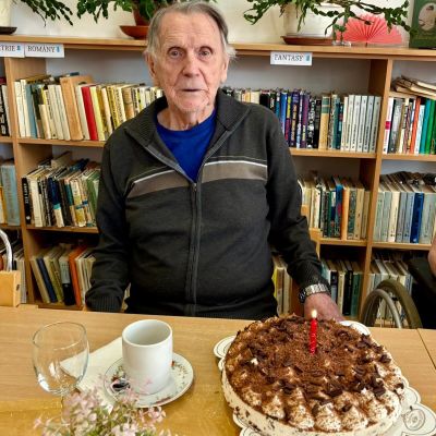 Narozeninový klub a oslava 102 let naší klientky