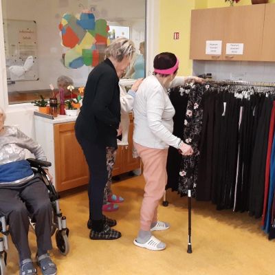 Pojízdná prodejna oblečení