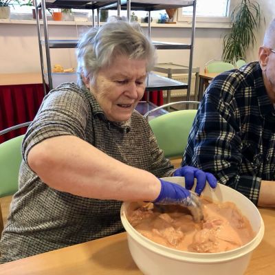 Příprava Luisianského kuřete a přednášk