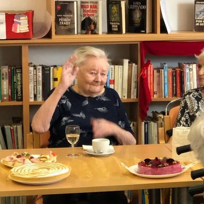 Únorová oslava narozenin 