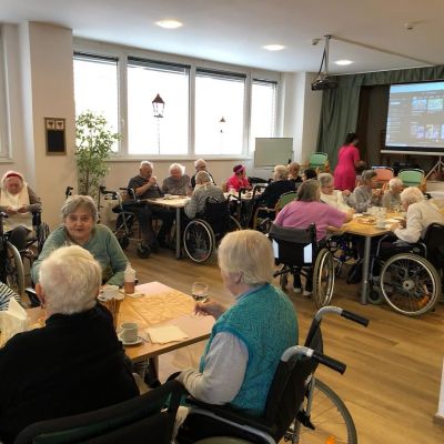 Únorová oslava narozenin 