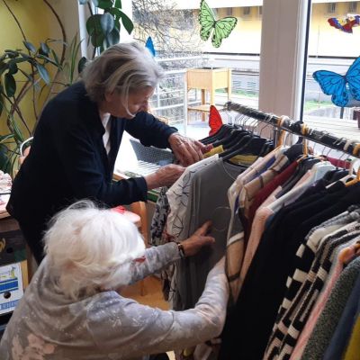 Pojízdná prodejna oblečení